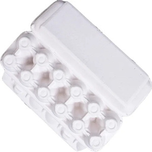 Ptpack khay trứng bột giấy có thể làm suy giảm 12 hộp trứng trắng - Product Image 2