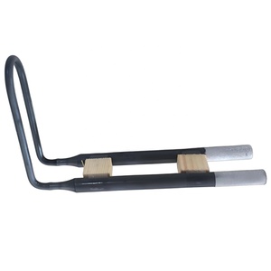 Riscaldatore MoSi2 Tipo 1800 per Sinterizzazione di Cristalli di Zaffiro e Utensili per Materiali Avanzati con Campo Termico Stabile e Doppia Curvatura a L - Product Image 1