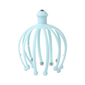 Nouveautés Couleur unie <span class=keywords><strong>Araignée</strong></span> Silicone souple Soulager le stress <span class=keywords><strong>Massage</strong></span> du cuir chevelu Masseur de tête - Product Image 6