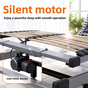 Base <span class=keywords><strong>Letto</strong></span> Elettrica Intelligente Premium Durevole Reclinabile Regolabile Eco-Friendly con Telecomando Wireless, Capacità 300KG, per Camere da <span class=keywords><strong>Letto</strong></span>, Hotel, Scuole - Product Image 5