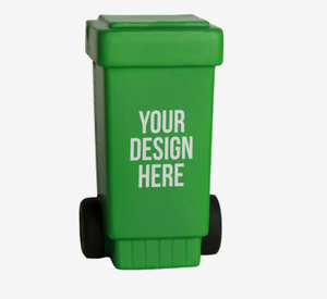 Custom Logo Trash Can PU Stress Relievers Promotional Stress <b>Ball</b> Toy - Product Image 3
