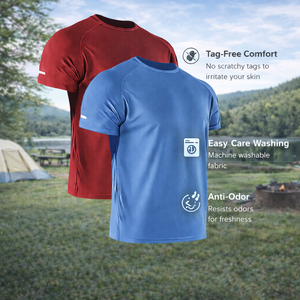 Camisetas de Compresión para Hombre con Logotipo OEM, Transpirables, de Secado Rápido, Camisetas Deportivas para Gimnasio, Marca Privada - Product Image 2