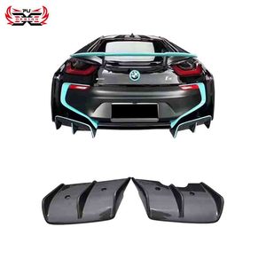Kit de cuerpo de fibra de carbono de estilo superior a <span class=keywords><strong>precio</strong></span> de venta al por mayor labio difusor trasero apto para <span class=keywords><strong>BMW</strong></span> <span class=keywords><strong>I8</strong></span> 2015-2021 - Product Image 1