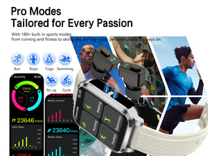 Reloj Inteligente AIMB-Z20 con Correa de Silicona, Pantalla TFT de 2.01 Pulgadas, Caja de Acero Inoxidable, GPS, Monitor de Ritmo Cardíaco y Sueño, Unisex - Product Image 3