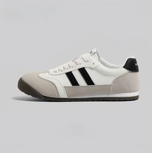 Zapatos de entrenamiento alemanes negros para mujer, nuevos de verano, con cordones, planos, informales, para estudiantes, estilo urbano, versátiles - Product Image 6