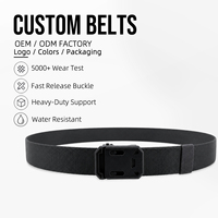 Ceinture décontractée en nylon pour homme avec boucle automatique réglable en alliage, 100-125 cm, imprimée par transfert thermique
