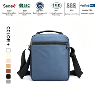 Nouveau sac tendance pour homme en PU avec fermeture éclair, sac bandoulière, sac messager, sac personnalisé