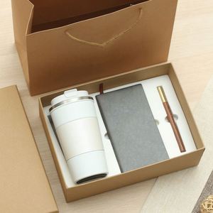 Coffret Cadeau Saint-Valentin 2026 – Ensemble 3 Pièces : Carnet Noir et Gobelet Isotherme en Acier Inoxydable pour Homme - Product Image 2
