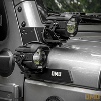 Support de fixation pour phare OMU Genesis Series pour Jeep Wrangler JK, accessoires tout-terrain, support de phare LED pour voiture