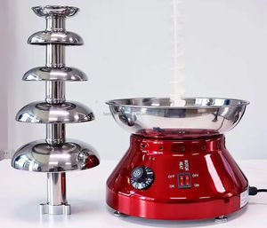 Máquina Versátil para Fuente de Chocolate, Fácil de Limpiar, Torre de Acero Inoxidable para Chocolate, Queso, Salsa BBQ y Aderezo <span class=keywords><strong>Ranch</strong></span> - Product Image 6