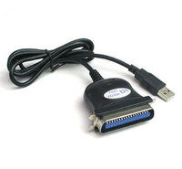 USB untuk Paralel IEEE 1284 36 Printer Adaptor Kabel