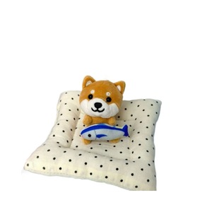 Llavero de peluche Kawaii Shiba <span class=keywords><strong>Inu</strong></span> <span class=keywords><strong>Akita</strong></span>, bonito colgante para mochila de perro japonés, juguetes de peluche de Onsen, Sushi, Camarón, Estrella de Mar y Pescado, regalos - Product Image 5