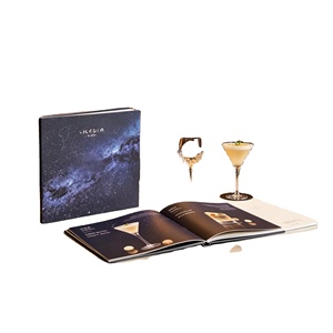 Stampa Personalizzata <span class=keywords><strong>di</strong></span> Menu per Hotel e Ristoranti, Copertina in Lino con Firma del Chef, Rilegatura a Punto Metallico, 20 Pagine a Colori - Product Image 3
