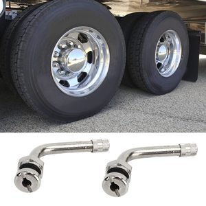 Válvula de Neumático sin Cámara para Camión y Autobús TR554D de Cobre con Conexión Americana para Reemplazo y Reparación - Product Image 4