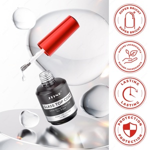 JTING Nouvelle Arrivée 2024 Vernis Gel de Finition Sans Résidu Effet Verre Ultra-Brillant Sans HEMA Prise en Charge ODM/OEM Personnalisation Marque Propre - Product Image 4