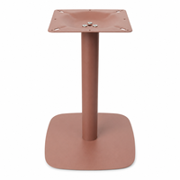 Socle de table à manger personnalisable, design moderne et classique, pour table à manger circulaire, structure en fonte de fer.