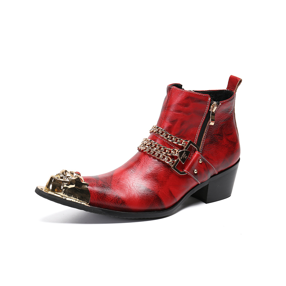 Venta al por mayor botas rojas hombre-Compre online los mejores botas rojas  hombre lotes de China botas rojas hombre a mayoristas | Alibaba.com