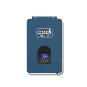 Codi Hot Sale 24v 48v 220v 3.5kw 5.5kw Solar Inverter 3500w 5500w Hybrid Mppt Off Grid Solar Inverter