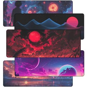 Tapis de souris de jeu rectangulaire Sanxing 900x300mm en tissu artistique pour PC Gamer et usage bureautique - Product Image 1