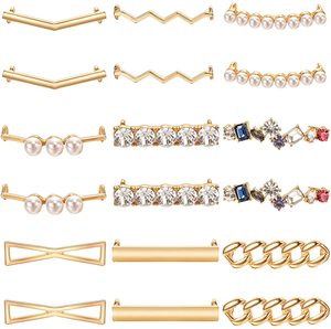 Adornos de Metal Personalizados <span class=keywords><strong>para</strong></span> Cordones de Zapatos, Hebillas Decorativas con Pedrería, Clips <span class=keywords><strong>para</strong></span> Cordones de <span class=keywords><strong>Zapatillas</strong></span> - Product Image 3