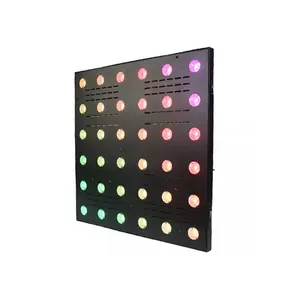 Lampu matriks Led, sinar warna-warni Rgb 36X3W, pencari dinding, kontrol Dmx, lampu matriks Led, untuk Dj Disco Club