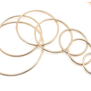 Di alta qualità fai da te Craft Dream Catcher di grandi dimensioni in metallo macramè cerchi floreali per matrimonio ghirlanda decorazione a cerchio da parete artigianato - Product Image 3