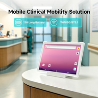 Tableta Médica de 10.1 Pulgadas Android GMS IP65 Resistente al Agua 5G GPS Escáner de Código de Barras 2D NFC PC Resistente para el Sector Sanitario para Hospital ODM OEM