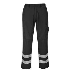 PORTWEST - S917BKRXL Pantalón negro de combate de seguridad Iona-PANTALONES DE TRABAJO EAN 5036108188000 PANTALONES DE TRABAJO DE RENDIMIENTO - Product Image 1