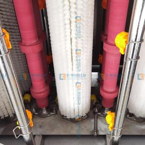 באיכות גבוהה פעמיים זיגוג זכוכית ניקוי וייבוש מכונות כביסה זכוכית שטוחה אנכית עבור עיבוד זכוכית תאנה - Product Image 2