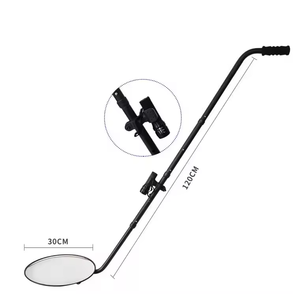 Miroir d'inspection automobile pratique, rétroviseur de toit télescopique avec lampe de poche - Product Image 1