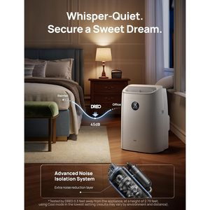 Aire Acondicionado Portátil Dreo de 8000 BTU, Unidad de Refrigeración Inteligente para Dormitorio, Color Blanco - Product Image 6