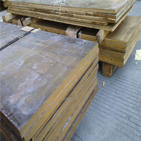 Feuille de bronze de silicium C64700 C65500 C65800 CuNi2Si CuNi3Si CuSi3Mn Barre de bronze de silicium plat