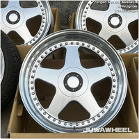 Jantes forgées deux pièces JUWA, qualité OEM, largeurs personnalisées, ET Track Street 5x100 5x108 5x112 5x114.3 5x120 5x130, aluminium OZ Futura