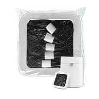 Sacs de recharge pour poubelle à déchets continue d'usine, sacs carrés à anneau, emballage automatique, sacs poubelle de remplacement compatibles avec T1