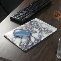 Moderne Calacatta Viola Natur marmor Tablett Business Lagerung Food Board Marmor Home Schlafzimmer Display Indoor Office Dekoration