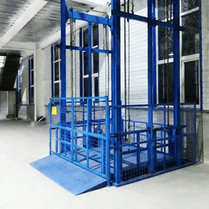Plateforme élévatrice électrique hydraulique <span class=keywords><strong>à</strong></span> <span class=keywords><strong>colonne</strong></span> unique 0.3T 0.5T 1T 2T 3T pour marchandises et fret - Product Image 3