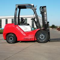 Chariot élévateur diesel HXT CPC-38, 3 tonnes, 3,5 tonnes, 3,8 tonnes, robuste, industriel, pneus pleins, mât à deux étages, commande assise, livraison gratuite