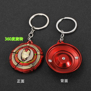 Portachiavi in metallo di personalità <span class=keywords><strong>Captain</strong></span> <span class=keywords><strong>America</strong></span> portachiavi regalo promozionale personalizzato portachiavi in metallo per auto - Product Image 6