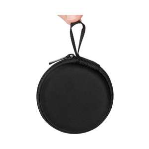 เคสหูฟังสีดำกันกระแทกวัสดุ EVA แบบแข็งขนาดเล็กพกพาได้เคสหูฟังแบบมีสายสำหรับหูฟัง <span class=keywords><strong>Apple</strong></span> <span class=keywords><strong>Earpods</strong></span> Galaxy <span class=keywords><strong>USB</strong></span>-<span class=keywords><strong>C</strong></span> - Product Image 1