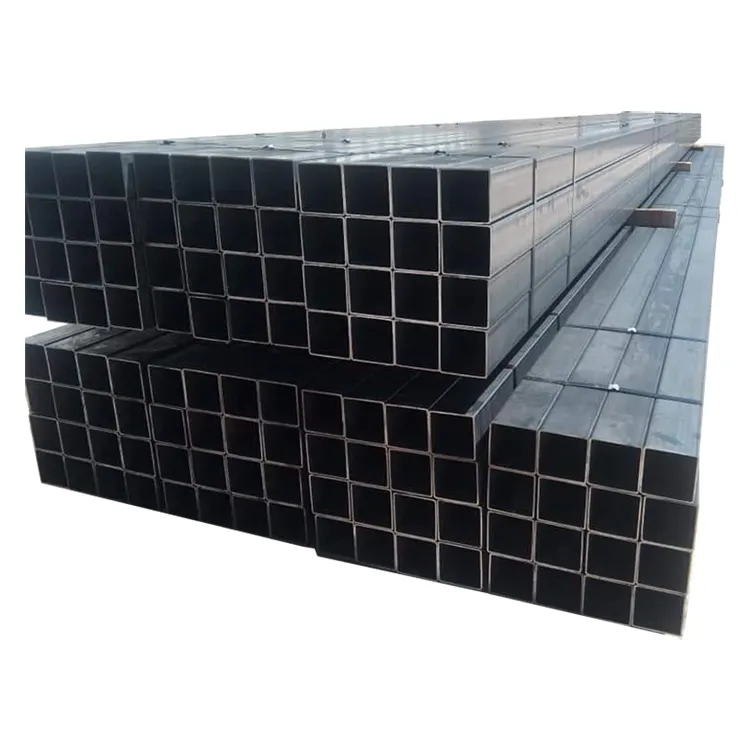 Mild steel Black or galvanized 25x25, 30x30, 40x40, 50x50 welded square tubing