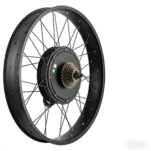 Kit de conversion de vélo électrique à grande vitesse, roue de vélo à pneus larges, 72v 5000w, 26 pouces, 4.0, moteur à moyeu sans balais, vélo électrique - Product Image 2