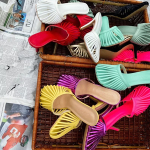 รองเท้าส้นสูงแฟชั่นสไตล์ยุโรปสุดเซ็กซี่สำหรับสุภาพสตรีและผู้หญิง - Product Image 5