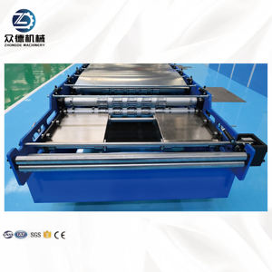 인기 있는 IBR 사다리꼴 지붕 철판 냉간 롤 성형기 단층 지붕 타일 제조 기계 - Product Image 3