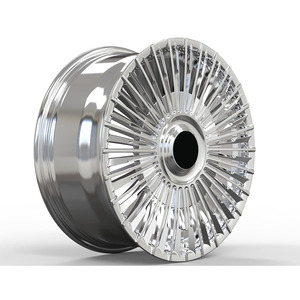 Tùy chỉnh giả mạo bánh xe 22 23 24 inch vành đánh bóng Chrome bánh xe cho Mercedes GLS cho phạm vi <span class=keywords><strong>Rover</strong></span> Bentley - Product Image 1