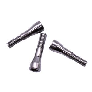 CNC機械加工サービス チタン製歯科用ネジ 超精密機械加工 ねじ切り医療用CNC機械加工 医療部品 - Product Image 1