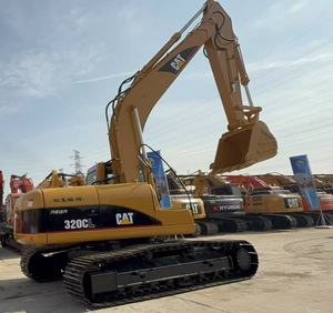 Excavadora CAT 320CL usada de alta calidad, excavadora popular Caterpillar 320CL sobre orugas en stock - Product Image 5