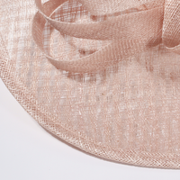 Chapeaux fascinateurs élégants et luxueux pour femmes pour mariage, chapeaux fascinateurs en sinamay pour femmes, vente en gros