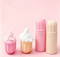Livraison gratuite depuis l'entrepôt américain : Nettoyant crème fouettée 100 ml pour extensions de cils, parfum rose et fraise, shampoing pour cils en marque privée