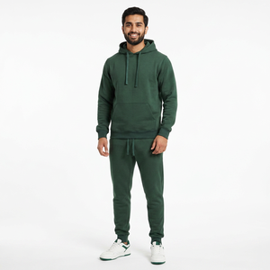 Nueva Llegada, Conjunto Deportivo Unisex de Alta Calidad, Ecológico, Estilo Urbano, 2 en 1, con Estampado Animal, Capucha y Lavado Ácido, 100% Algodón - Product Image 1