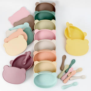 Cuenco de silicona para bebé, producto recién llegado, cuenco de comida portátil de viaje para niños, cuencos de comida para bebé - Product Image 2